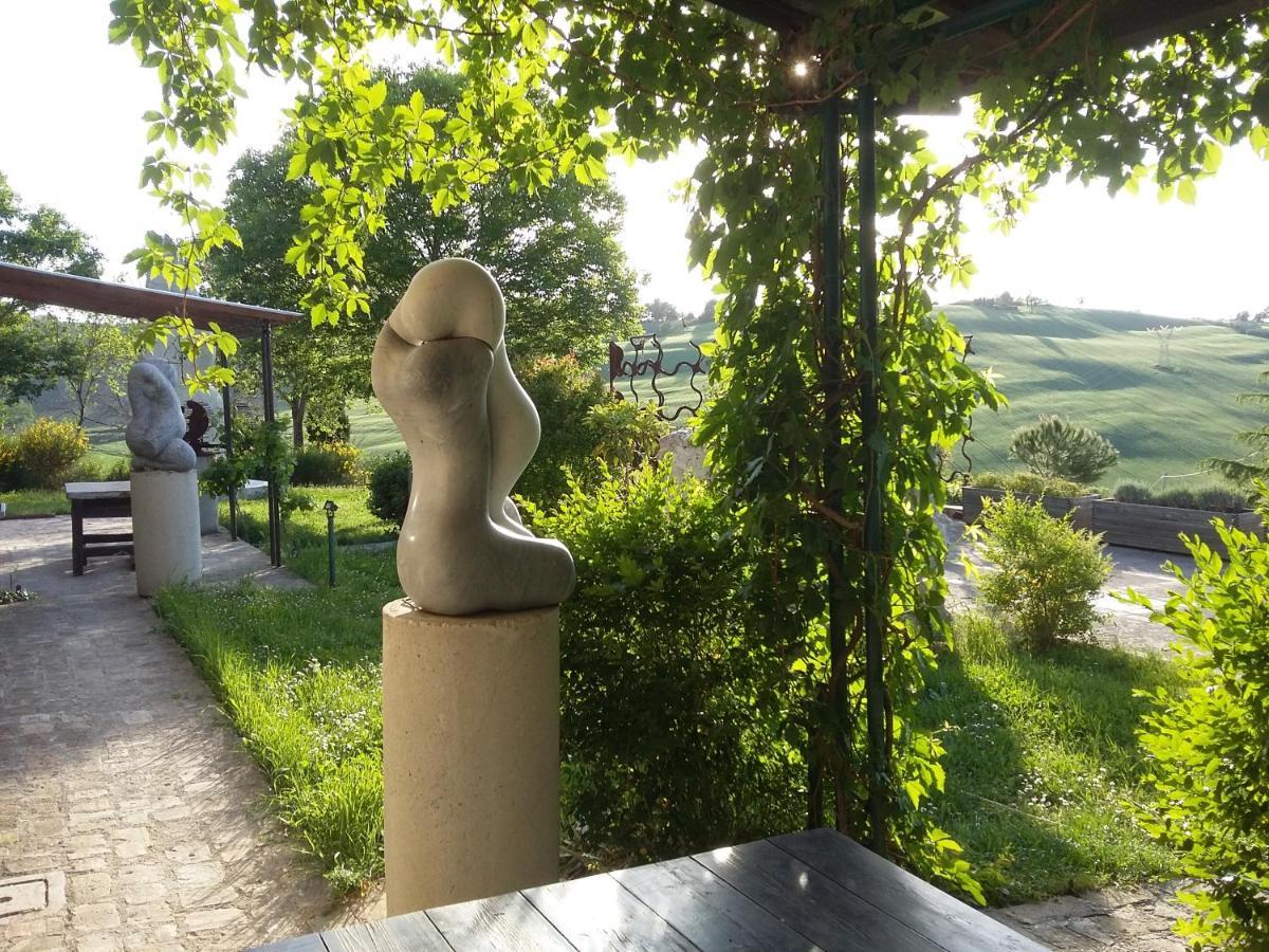 "La Casa Degli Ulivi Art B&B" Trecastelli Exteriör bild